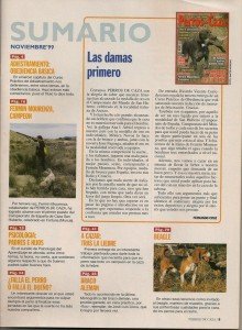 Contraportada nº 106 Noviembre de 1999